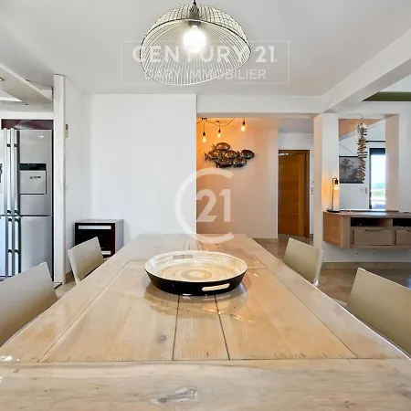 펜션 Maison Familiale Avec Vue Sur La Baie De 칼비